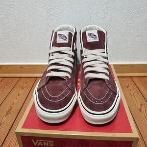 Vans Men's Burgundy High-Top Sneakers